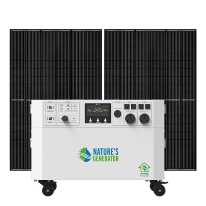 Nature's Generator Powerhouse Gen 2 Solar Bundle, Panel & Pod Options