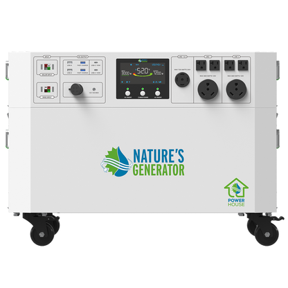 Nature's Generator Powerhouse Gen 2 Battery Backup System, 7200W