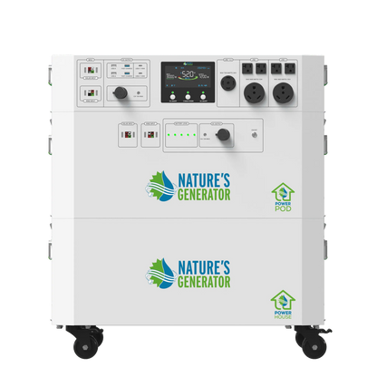 Nature's Generator Powerhouse Gen 2 Battery Backup System, 7200W