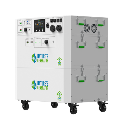 Nature's Generator Powerhouse Gen 2 Solar Bundle, Panel & Pod Options