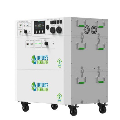 Nature's Generator Powerhouse Gen 2 Battery Backup System, 7200W