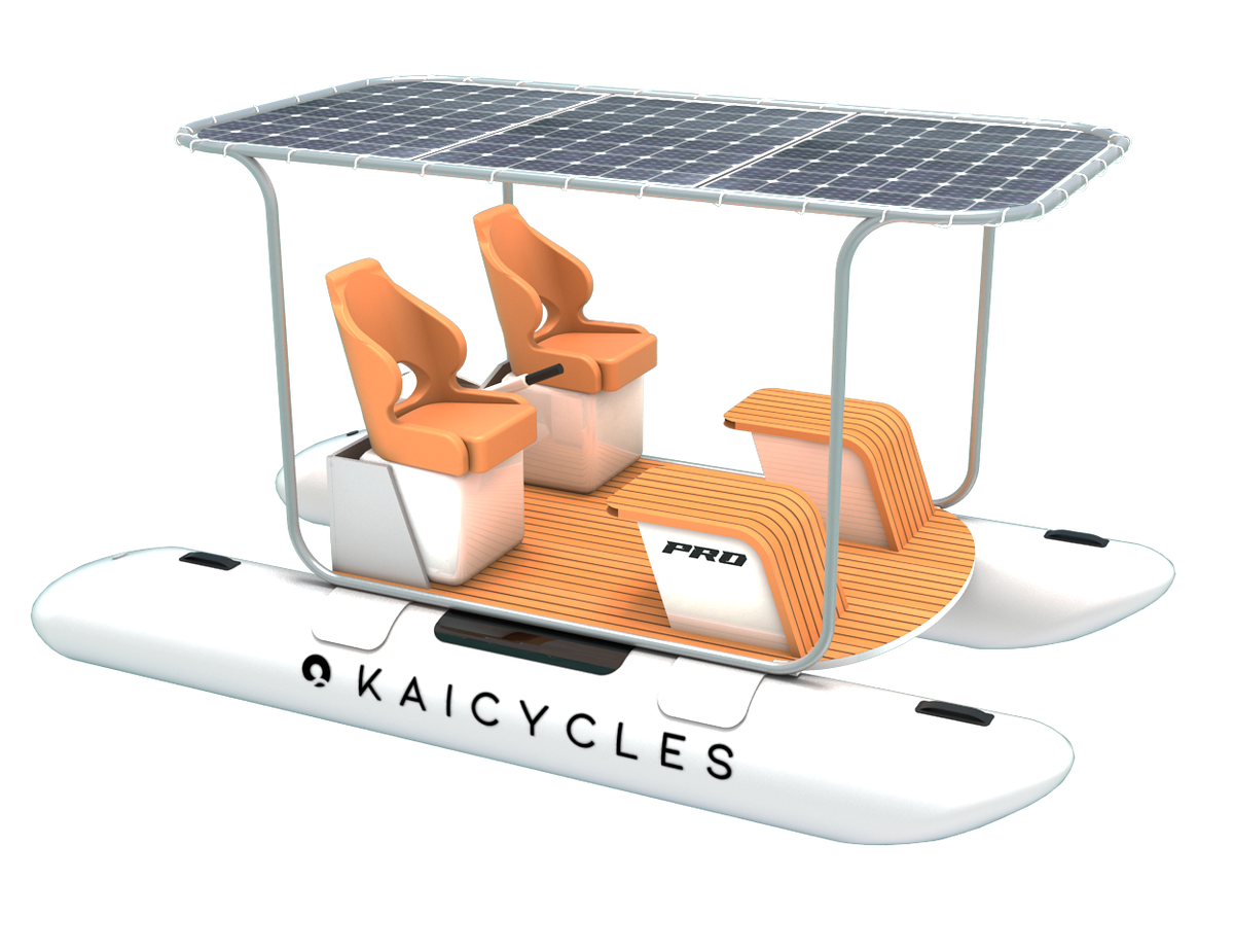 PRO Inflatable Boat, 4 m, 4-Person, Optional Electric Motor