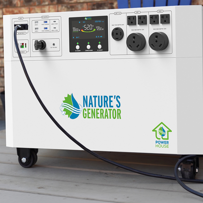 Nature's Generator Powerhouse Gen 2 Solar & Wind Generator Bundle