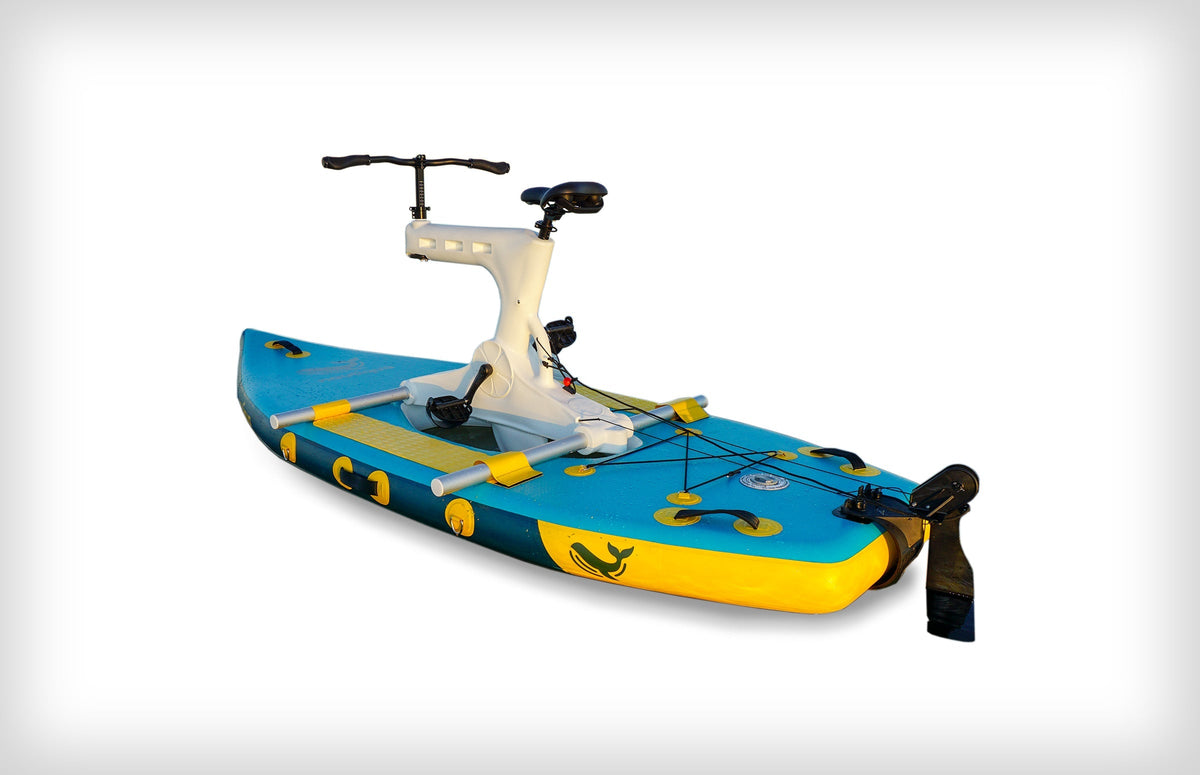 Nautiqua BELIZE Inflatable Paddleboard Water Bike with Pedal Drive