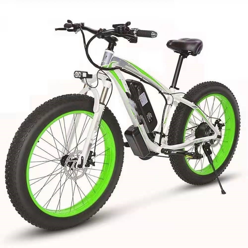 350W Electric Mountain Bike with Lithium Battery, 21 Speed