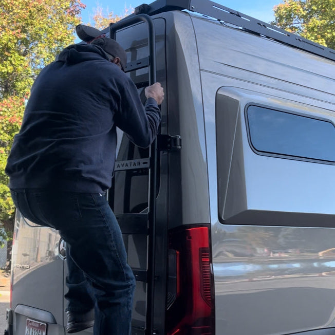 Avatar Offroad Rear Ladder for Sprinter VS30 Vans