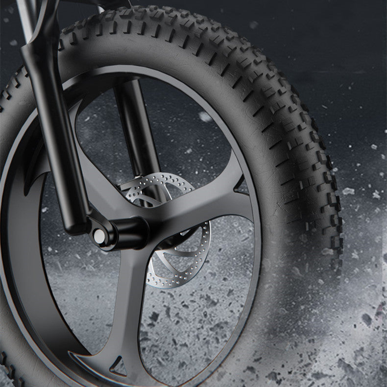 48V Electric Mountain Bike with 20Ah or 25Ah Battery Options