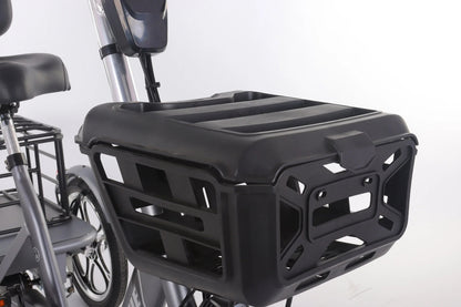 Snagva Foldable Electric Cargo Tricycle, 48V 400W, 16-Inch Tires
