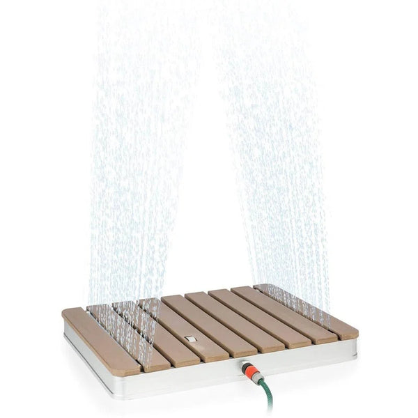 Upside down Portable Outdoor Shower with Garden Hose Attachment