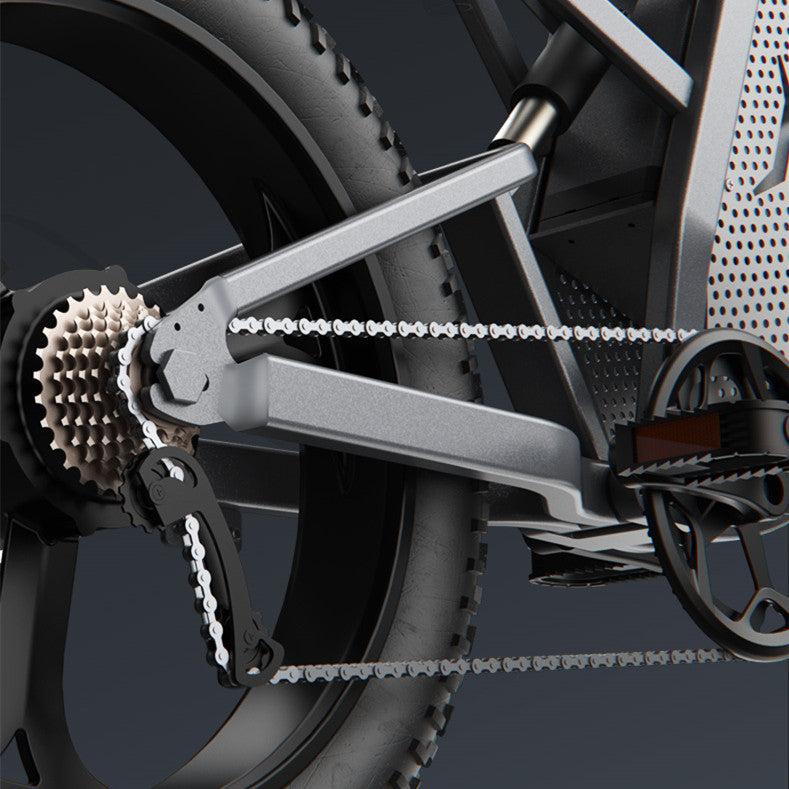 48V Electric Mountain Bike with 20Ah or 25Ah Battery Options