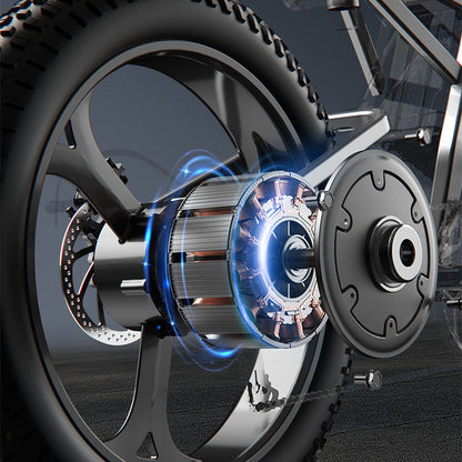 48V Electric Mountain Bike with 20Ah or 25Ah Battery Options
