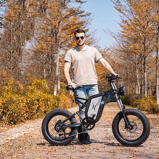 48V Electric Mountain Bike with 20Ah or 25Ah Battery Options