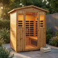 Lomant 4 - Person Far-Infrared Outdoor Sauna Room