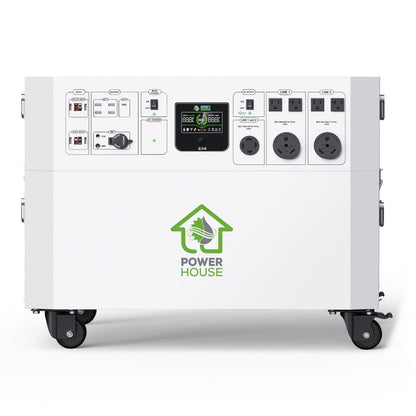 Nature's Generator Powerhouse Gold PE Battery Backup System, 4800Wh
