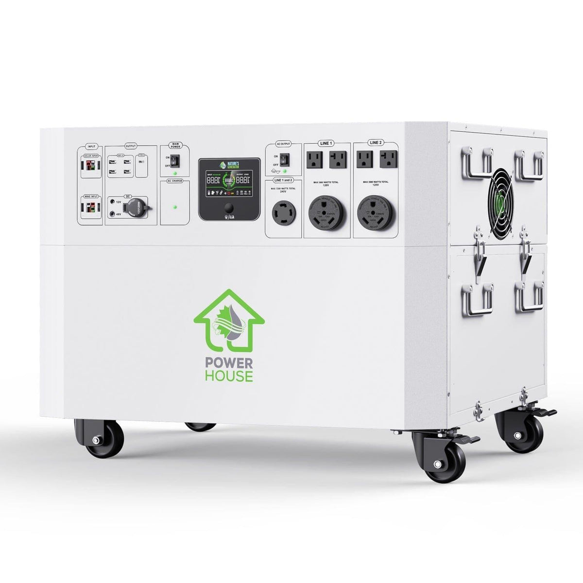 Nature's Generator Powerhouse Gold PE Battery Backup System, 4800Wh