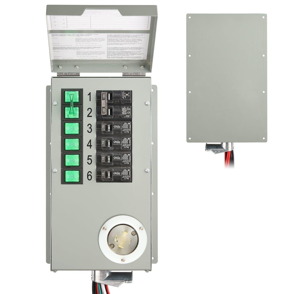 Nature's Generator Powerhouse Gold PE Battery Backup System, 4800Wh