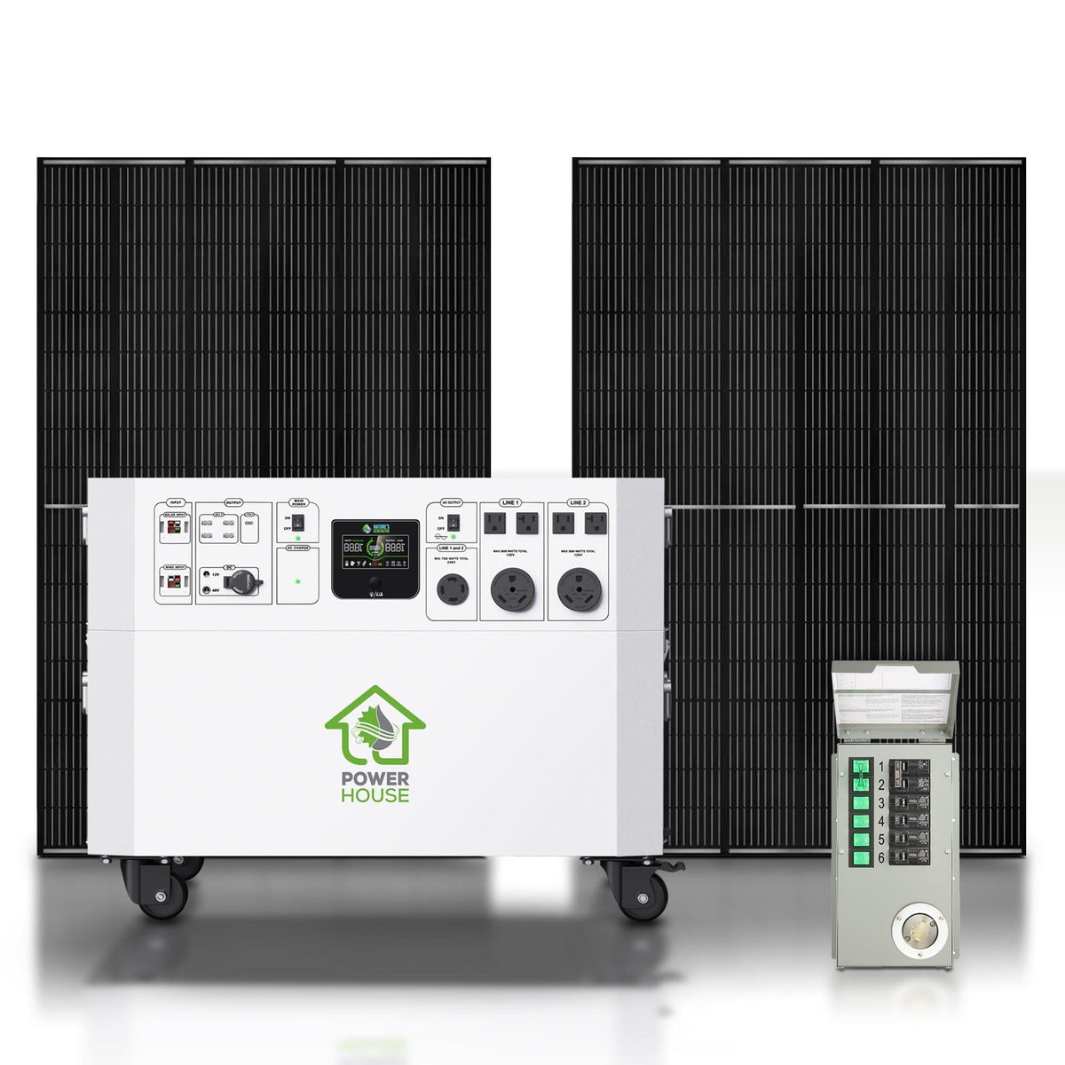 Nature's Generator Powerhouse Gold PE Battery Backup System, 4800Wh