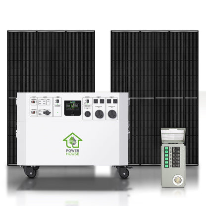 Nature's Generator Powerhouse Gold PE Battery Backup System, 4800Wh