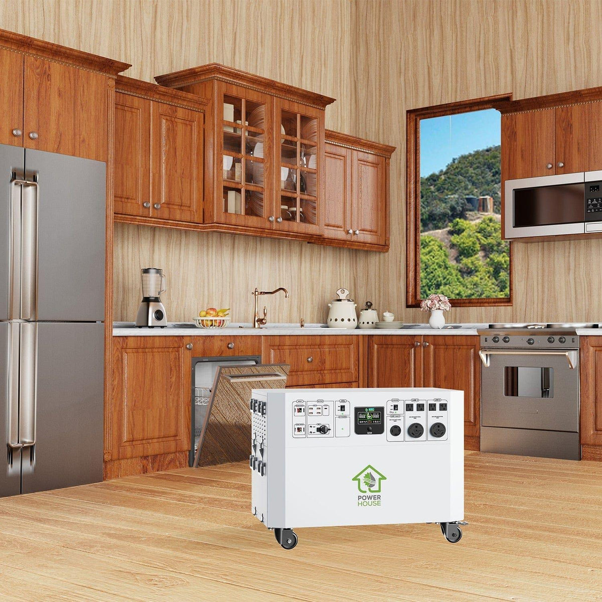 Nature's Generator Powerhouse Gold PE Battery Backup System, 4800Wh