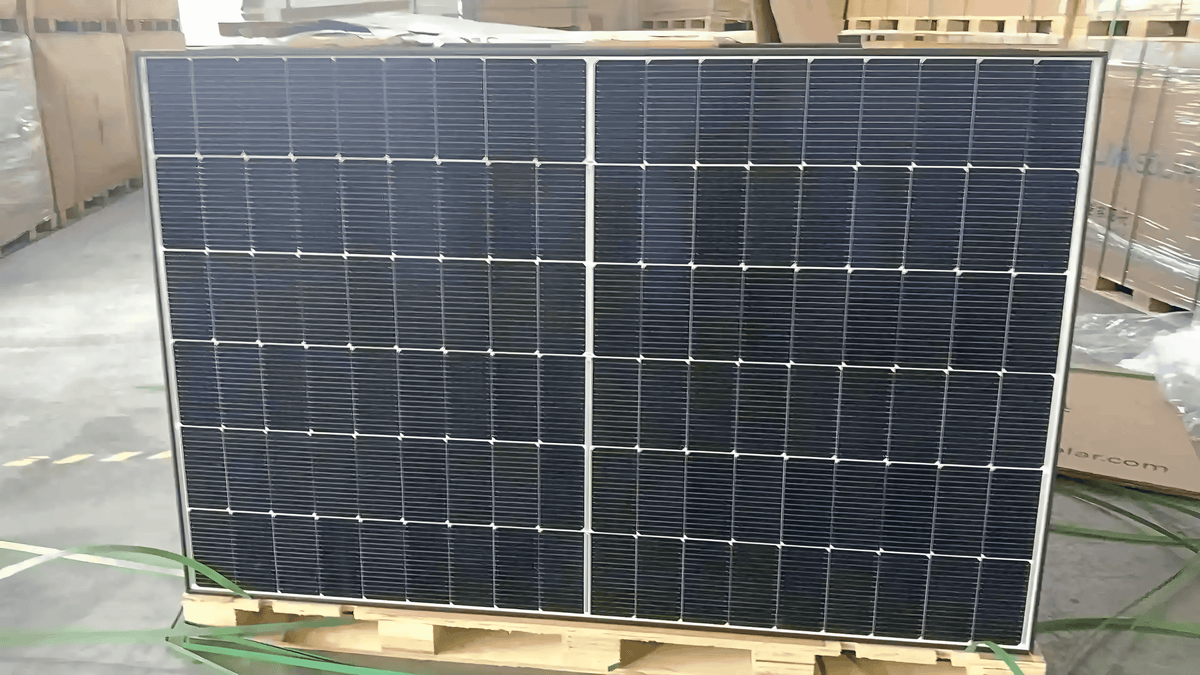 JA Solar 455W Bifacial N-Type TOPCon Solar Panels, 16-Pack
