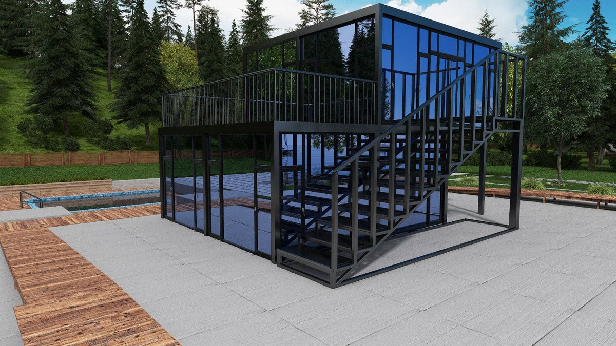 DONJOHNSTYLE4URHOME 2-Story Tiny Home, 20-ft to 40-ft Options
