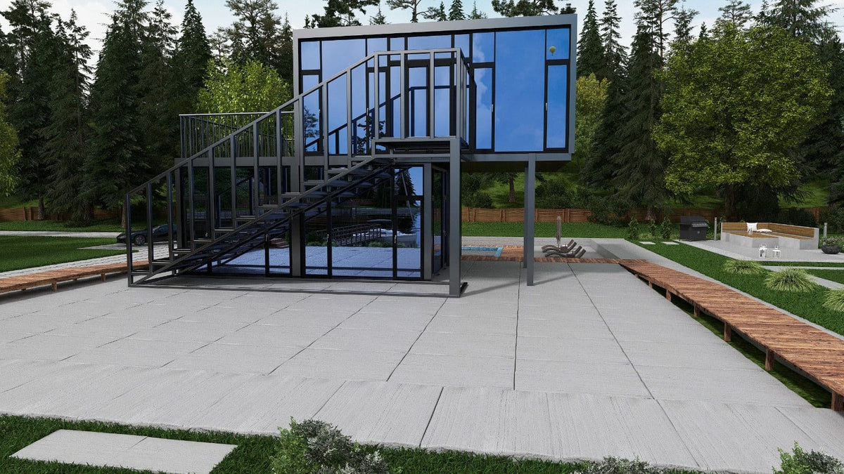DONJOHNSTYLE4URHOME 2-Story Tiny Home, 20-ft to 40-ft Options