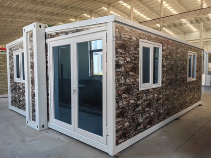 DONJOHNSTYLE4URHOME Folding Tiny Home with Interior Options