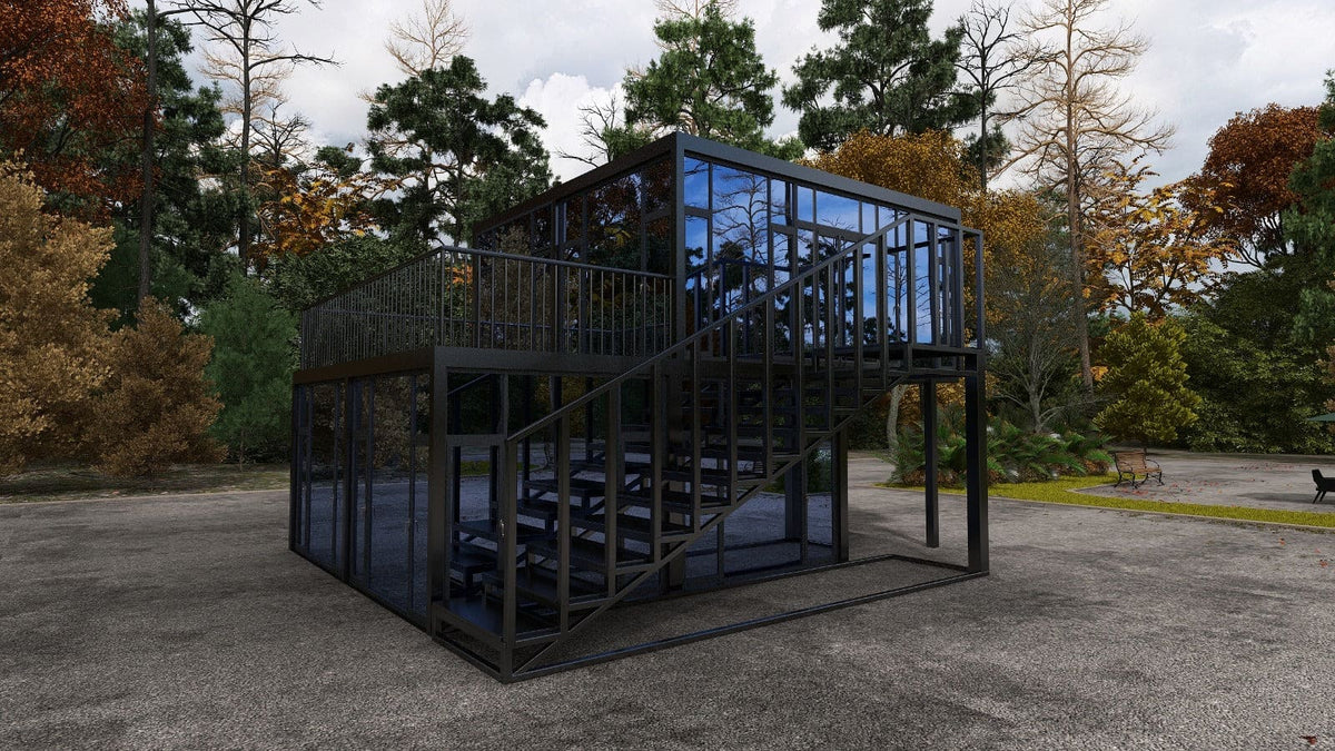 DONJOHNSTYLE4URHOME 2-Story Tiny Home, 20-ft to 40-ft Options