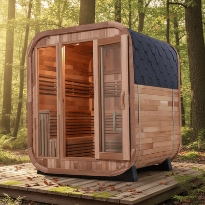 DONJOHNSTYLE4URHOME 4-Person Sauna with 9kW Electric Heater