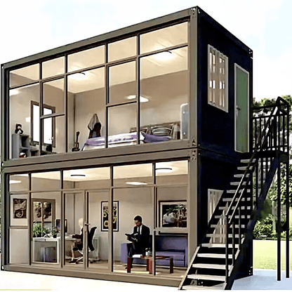 DONJOHNSTYLE4URHOME 2-Story Tiny Home, 20-ft to 40-ft Options