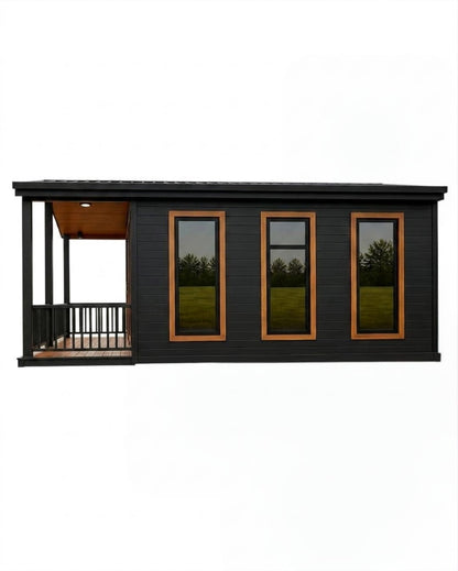 DONJOHNSTYLE4URHOME 30-ft Tiny Home with Deck & Climate Upgrades