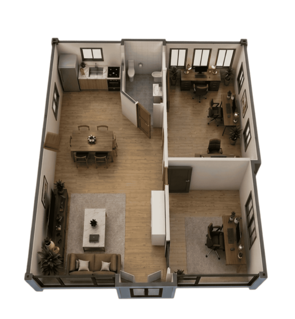 DONJOHNSTYLE4URHOME 30-ft Tiny Home with Deck & Climate Upgrades