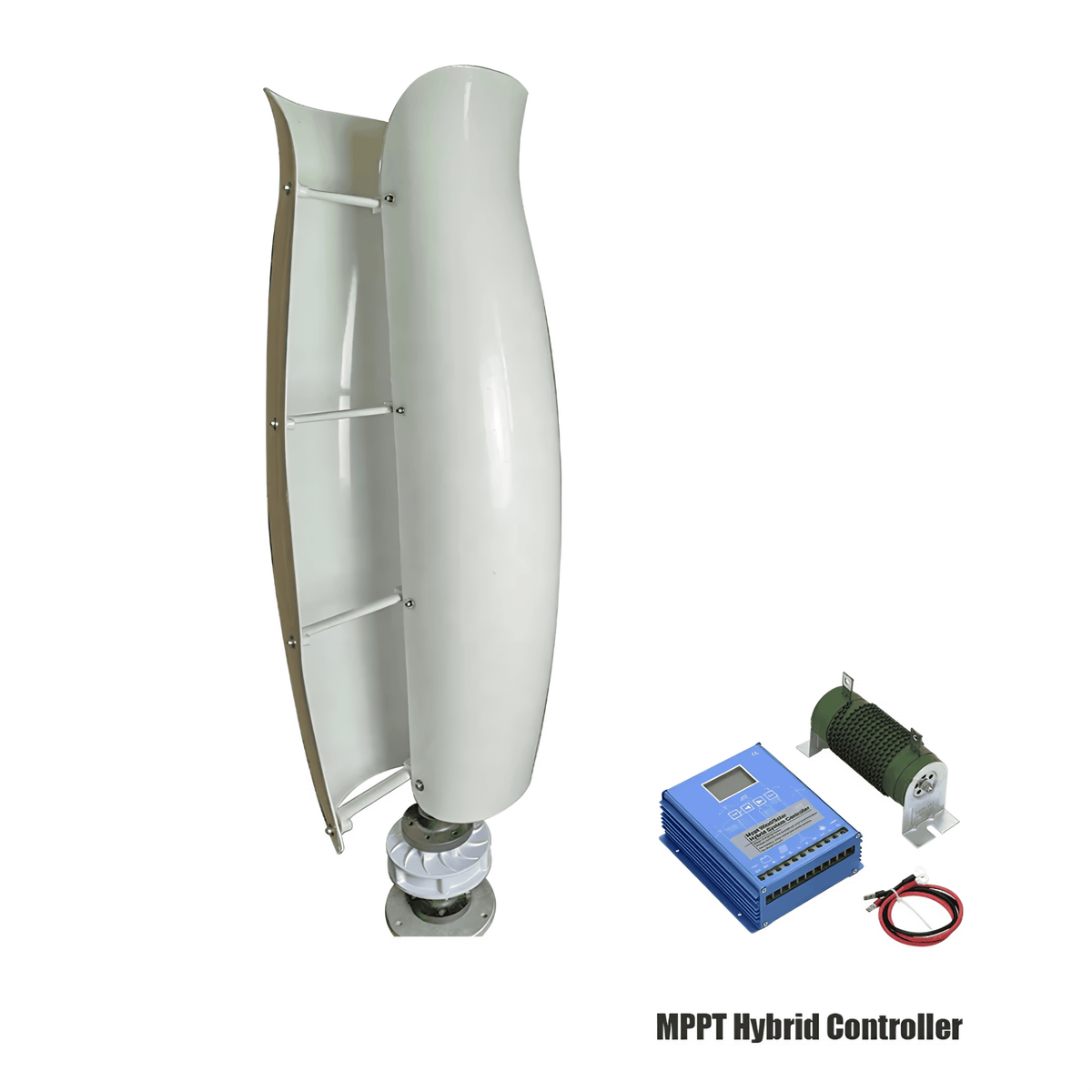 Smaraad ST-1KW Tulip Wind Generator, 24V or 48V, Pole Excluded
