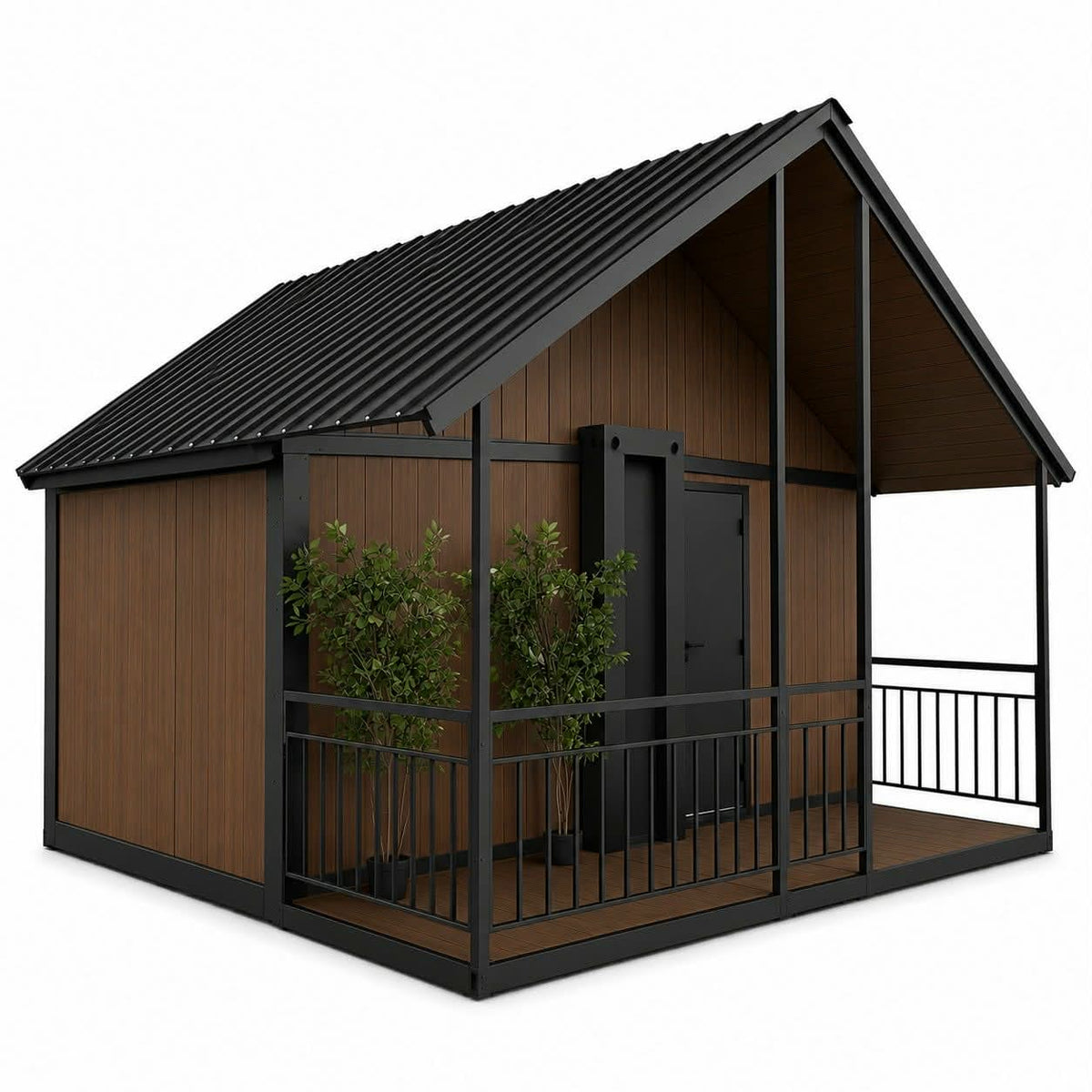 DONJOHNSTYLE4URHOME Folding Tiny Home with Interior Options
