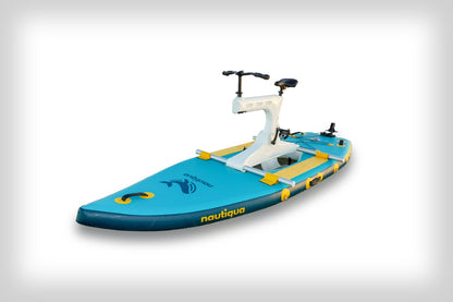 Nautiqua BELIZE Inflatable Paddleboard Water Bike with Pedal Drive