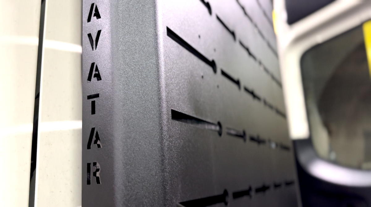 Avatar Offroad Sir Packs-a-lot Van Storage Mounting Panel