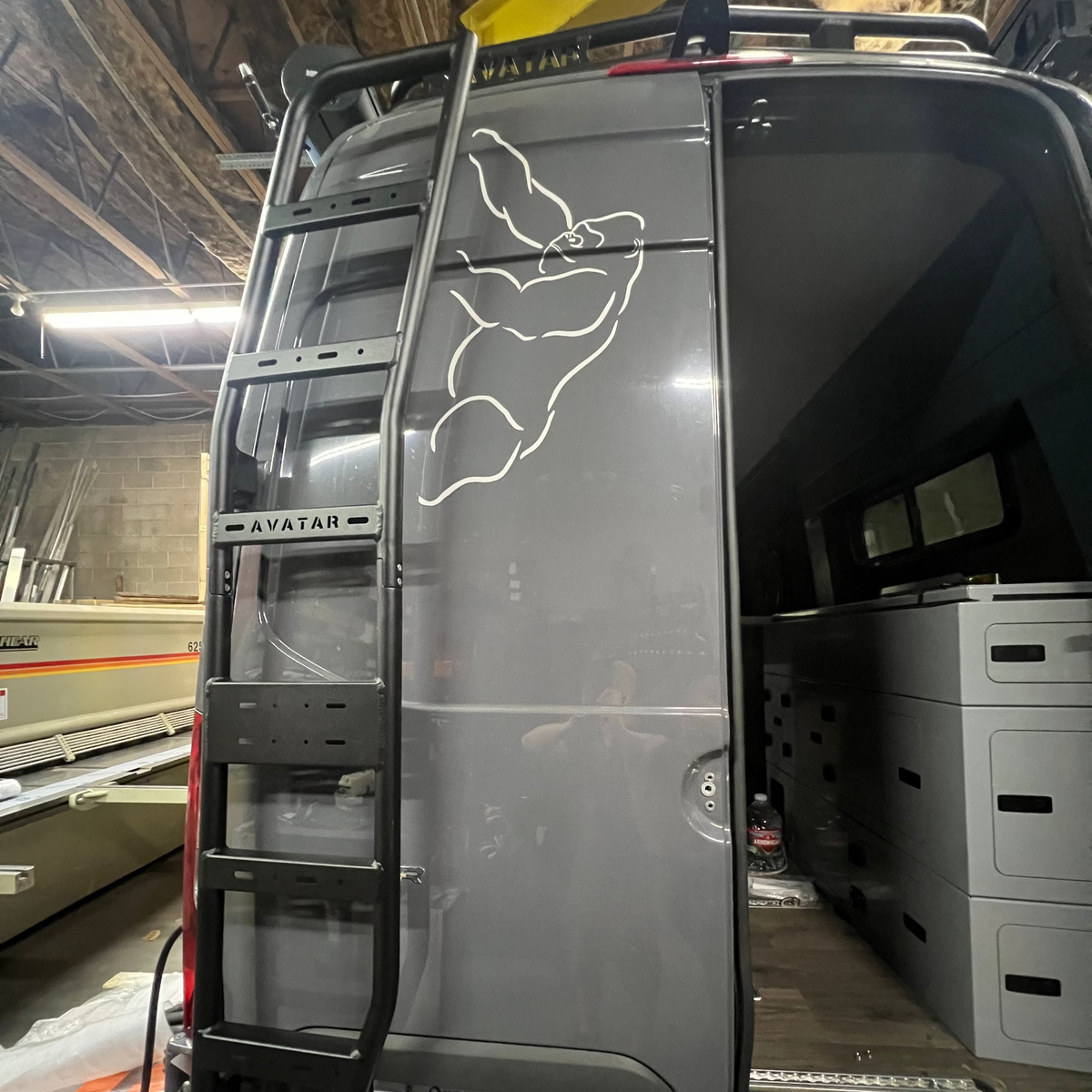 Avatar Offroad Rear Ladder for Sprinter VS30 Vans